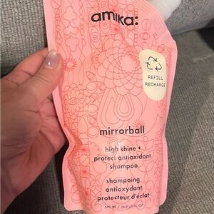 amika Mirrorball High Shine Shampoo - Refill Bag